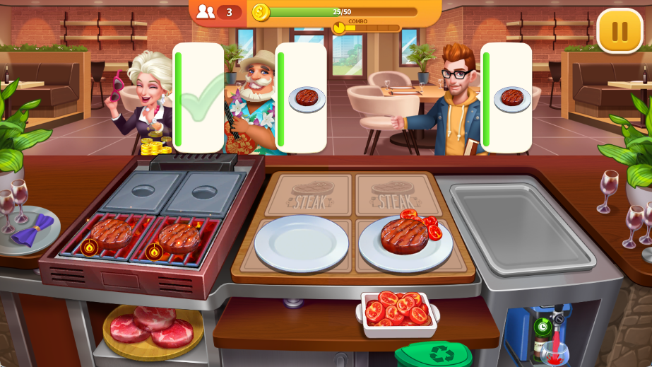 疯狂大厨玩转餐厅