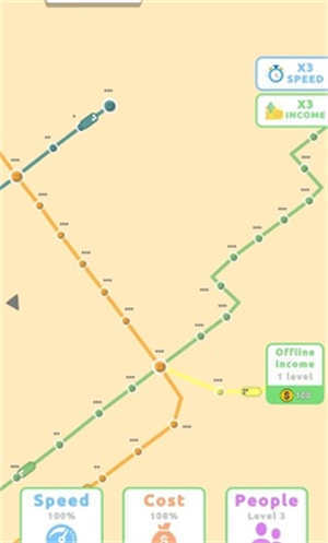 Idle Connections! Subway Map
