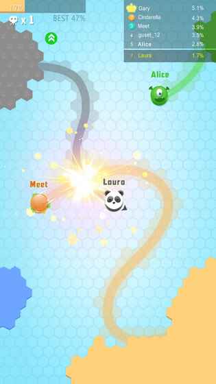 圈圈大作战不死破解版