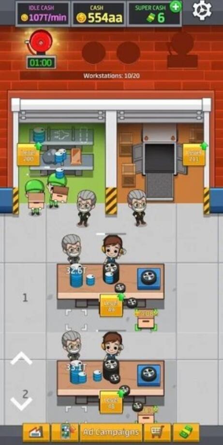 Idle Factory(空闲工厂大亨破解版)