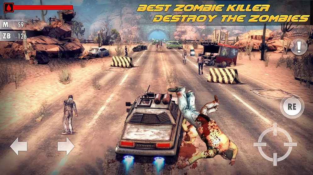 Highway Zombie Fire : Alive