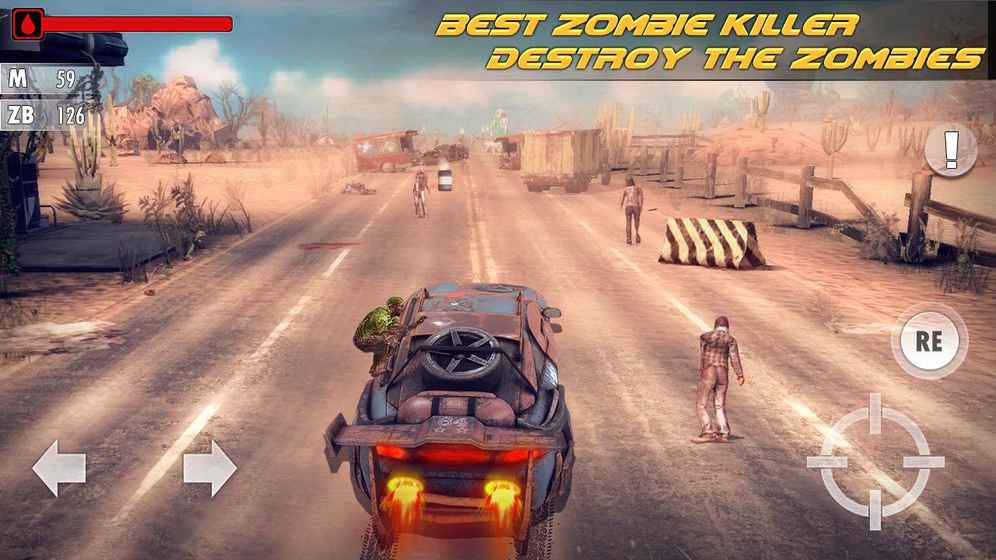 Highway Zombie Fire : Alive