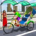 Bicycle Tuk Tuk Auto Rickshaw : New Driving Games