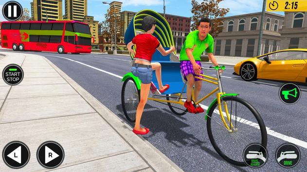 Bicycle Tuk Tuk Auto Rickshaw : New Driving Games
