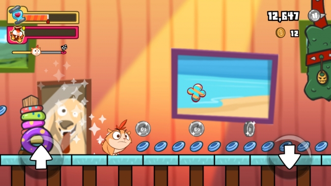 毛球大奔跑:混乱无限金币版