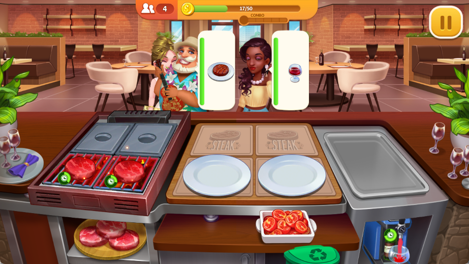 疯狂大厨玩转餐厅