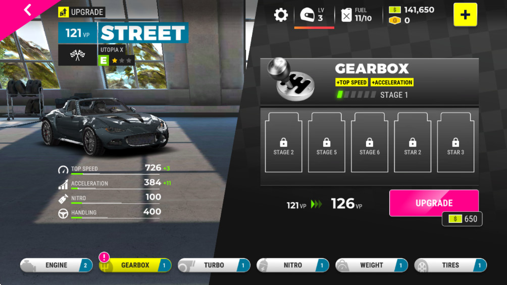 极限竞速Pro无限金币版 0.1.421安卓版