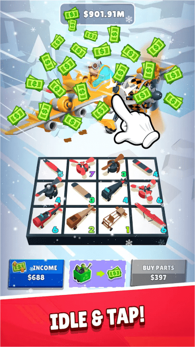 合并飞机：空中竞赛