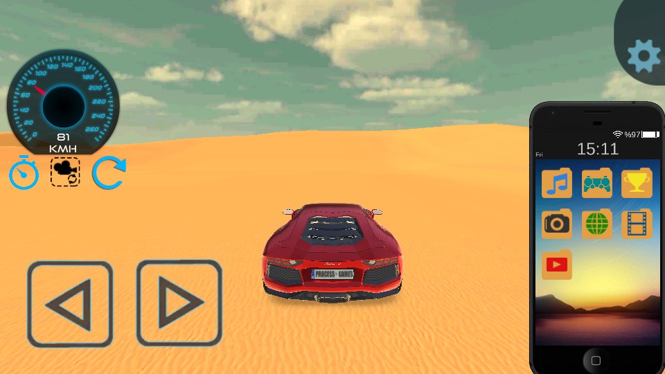 城市自由驾驶豪车