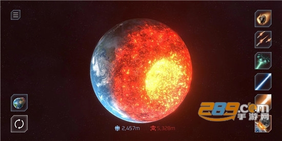 地球爆炸模拟