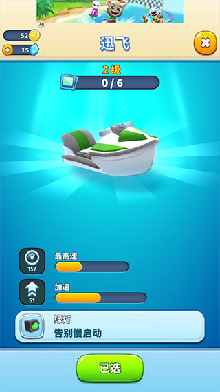 汤姆猫的摩托艇