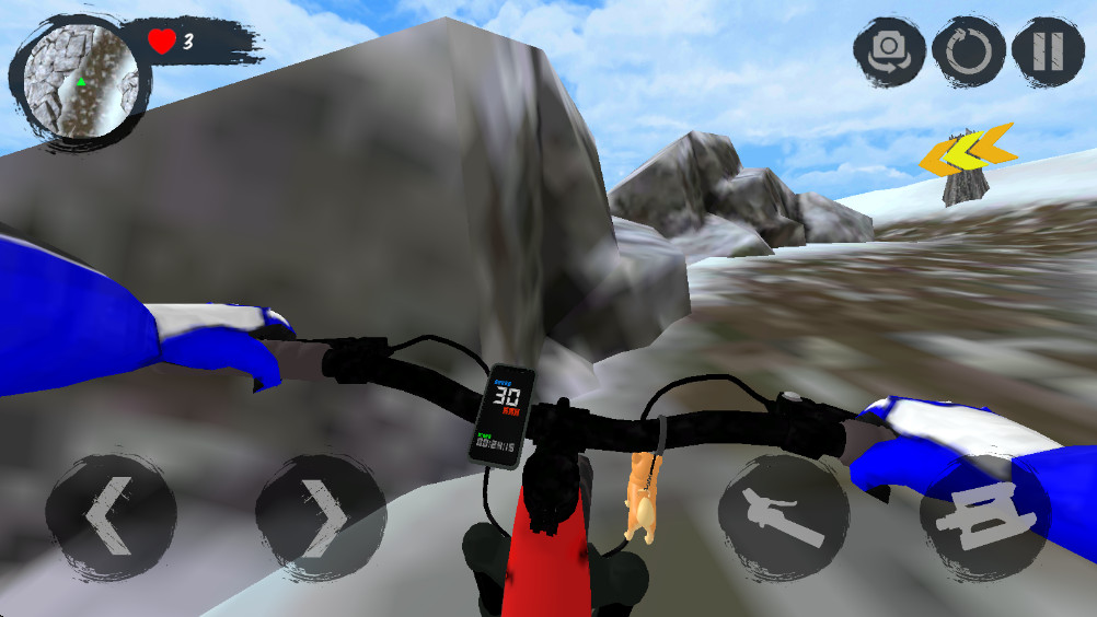 山地自行车速降