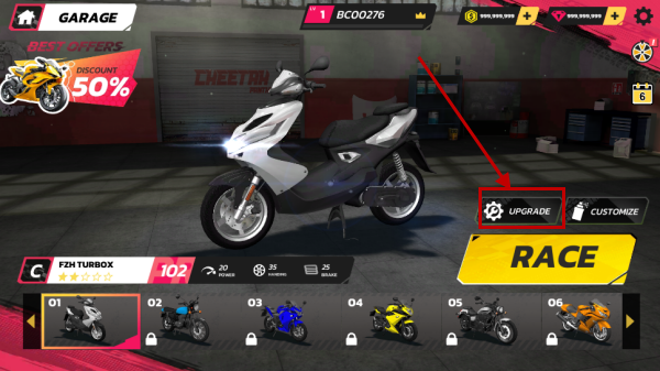 摩托骑手冲刺最新版(Traffic Rider Motorbike Rush) 1.0.4安卓版