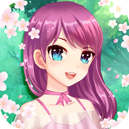 时尚女孩的装扮秀