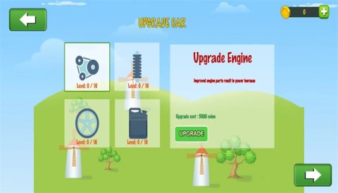 Mad Hill Racing: Car Climb