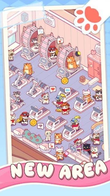 Kitty Gym: Idle Cat Games