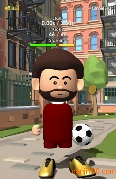 真正的花式足球