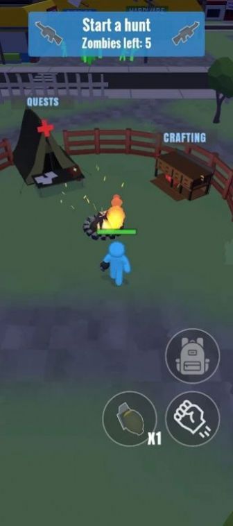 Zombie Rush: Parkour Survival