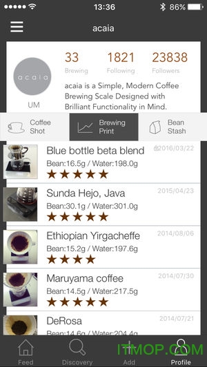 acaia coffee电子秤软件 acaia coffee电子秤软件