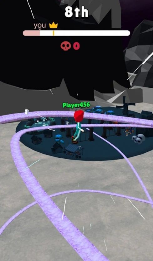 Snow Racing: Winter Aqua Park