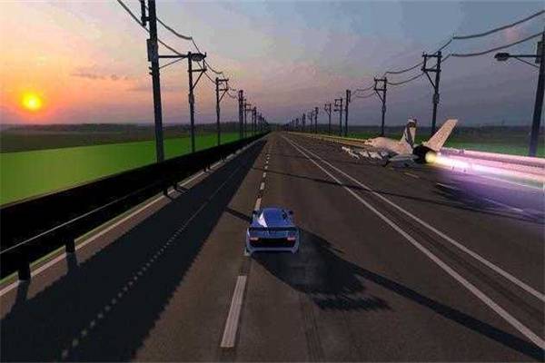 汽车与喷气式飞机Car vs Jet