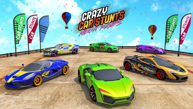 Crazy Car Stunts Mega Ramps(疯狂的汽车特技巨型坡道)