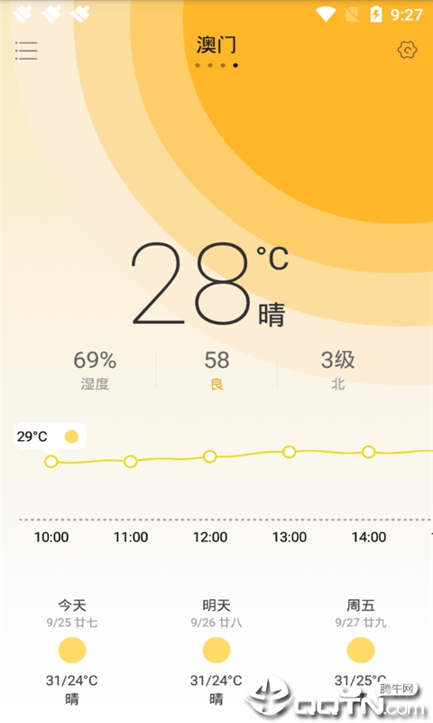 晓天气