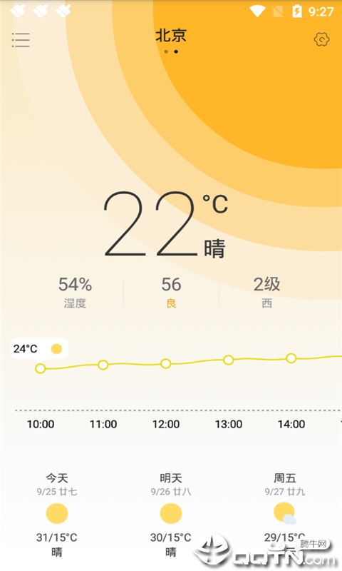 晓天气