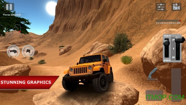 越野驾驶沙漠全解锁版无限时间(OffRoad Drive Desert)