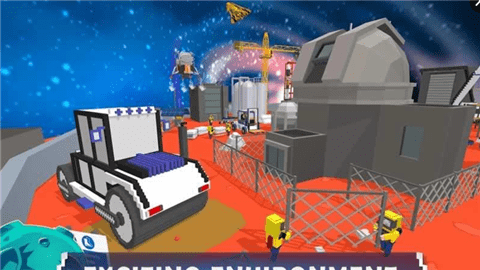 Space Construction : City Building Game