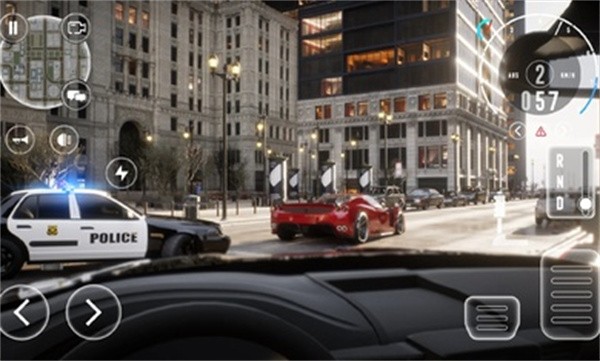 警车驾驶模拟器
