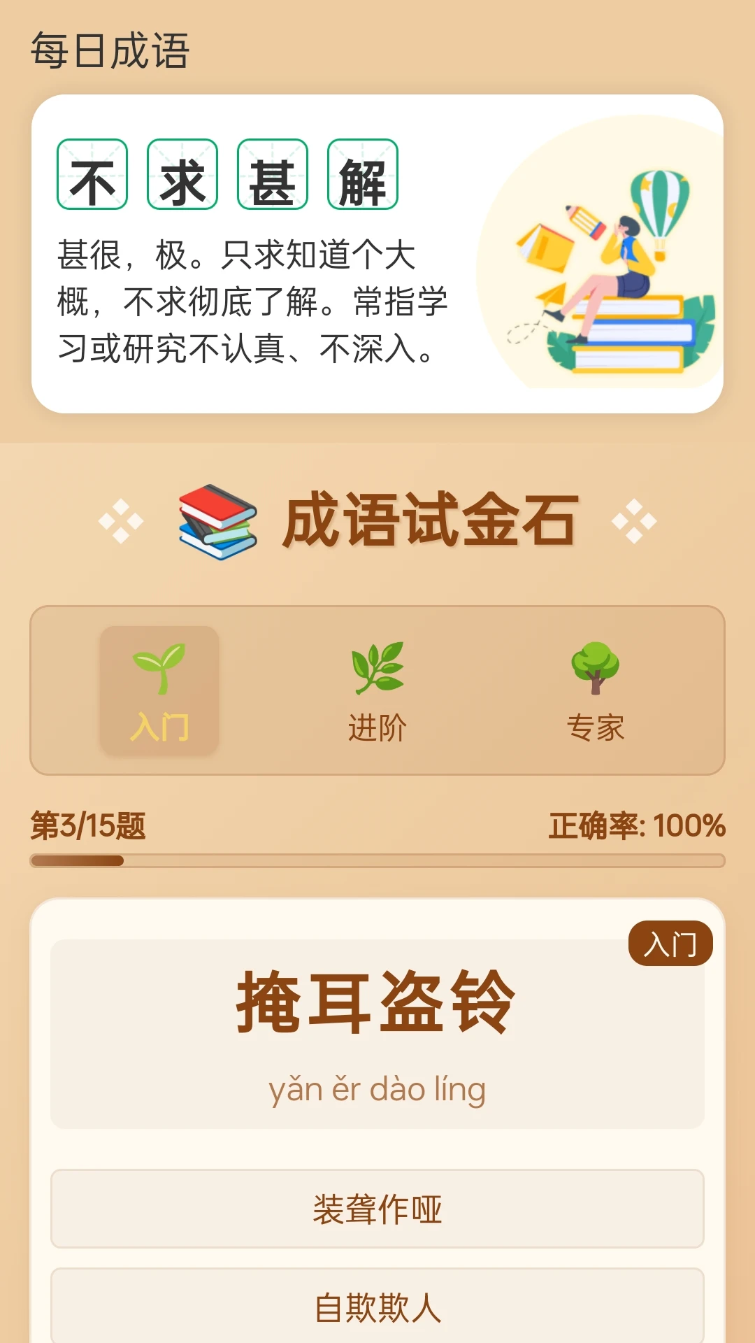 成语试金石