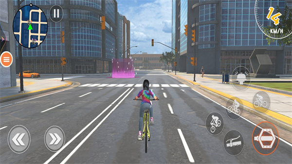 越野自行车赛车