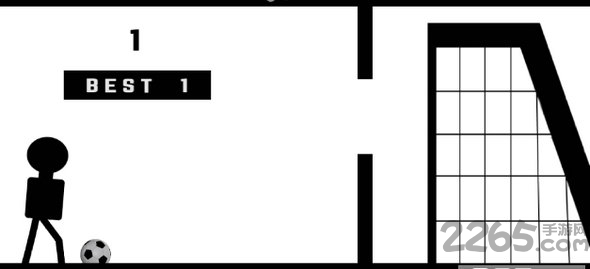 黑色迷你足球游戏