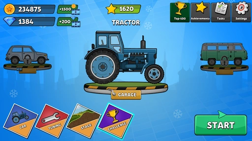 山丘冲刺赛车(Hill Dash Racing)
