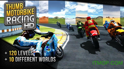 拇指摩托赛车无限金币版(Thumb Motorbike Racing)