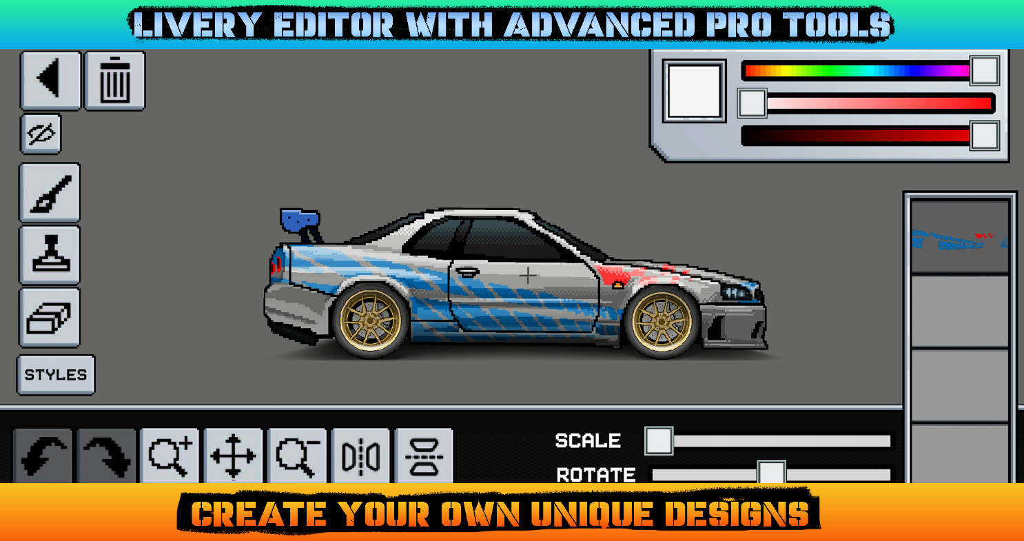 像素x赛车3.5.55 免费版