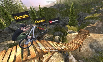 残酷的自行车特技