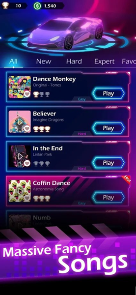 节奏赛车无限金币中文版 v2.3.9