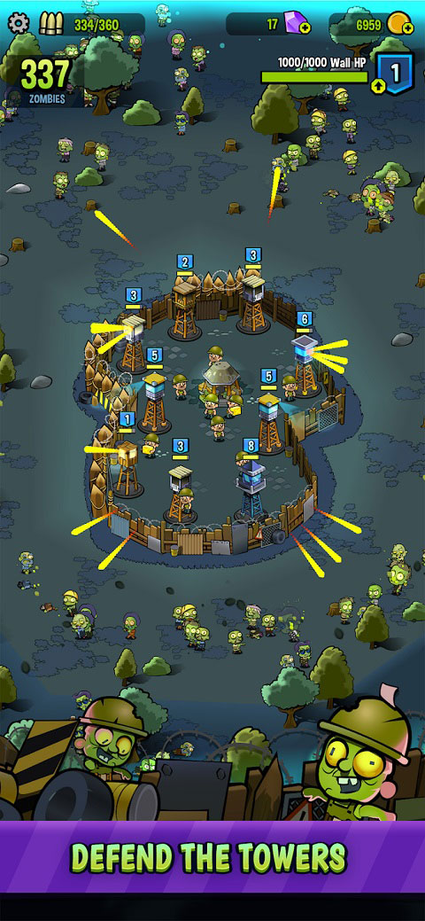 Zombie Towers新版