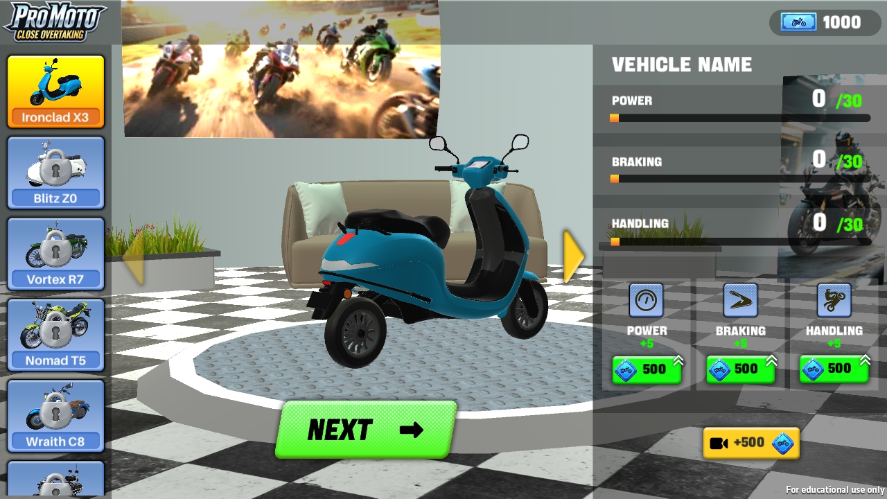 极速摩托贴身超越无限金币版 1.0.0安卓版