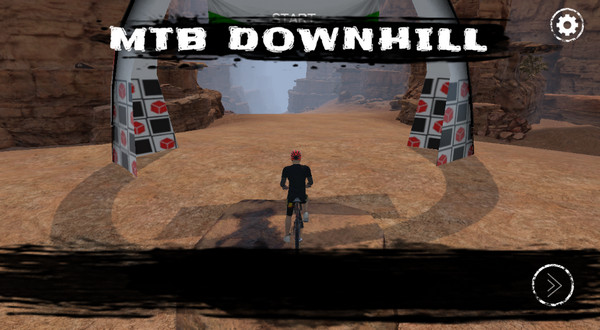 山地车速降3D游戏